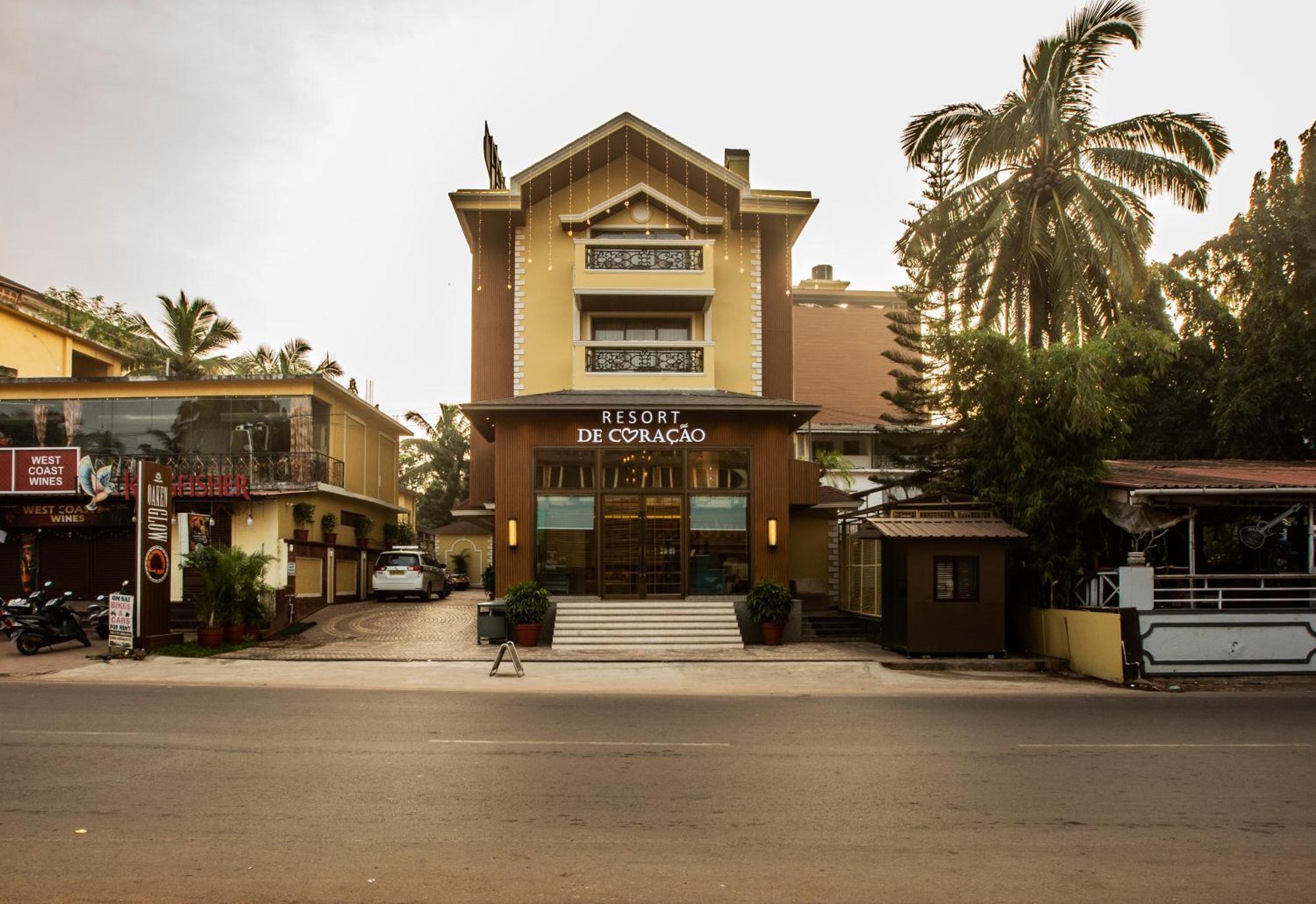 Resort De Coracao - Calangute , Goa Zewnętrze zdjęcie